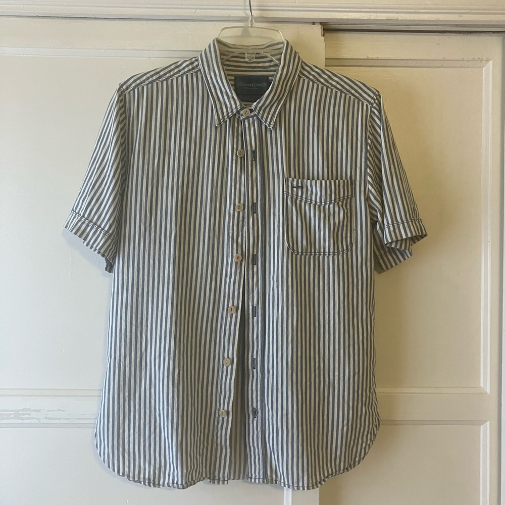 Freenote clothe Ss stripe shirt